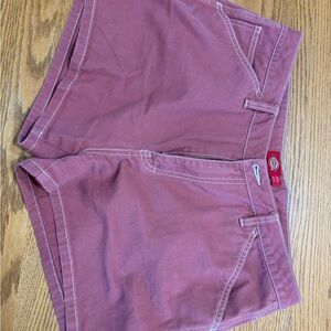 Dickies High Waist Mauve Shorts